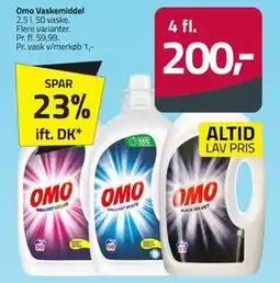 Fleggaard Omo Vaskemiddel tilbud
