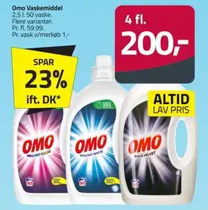 Fleggaard Omo Vaskemiddel tilbud
