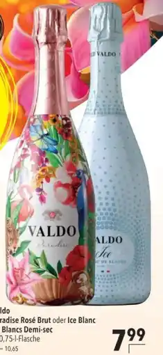 Citti Valdo paradise rosé brut oder ice blanc de blancs demi-sec tilbud