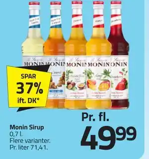 Fleggaard Monin Sirup tilbud