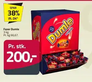 Fleggaard Fazer Dumle tilbud