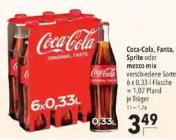 Citti Coca-Cola, Fanta, Sprite oder mezzo mix tilbud