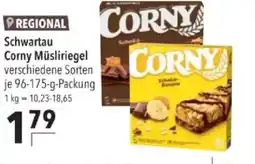 Citti REGIONAL Schwartau Corny Müsliriegel tilbud