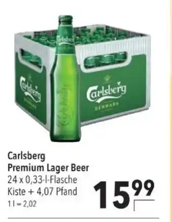 Citti Carlsberg Premium Lager Beer tilbud