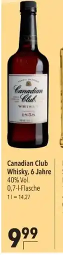 Citti Canadian Club Whisky, 6 Jahre tilbud