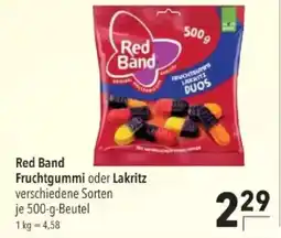 Citti Red Band Fruchtgummi oder Lakritz tilbud