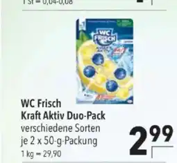 Citti WC Frisch Kraft Aktiv Duo-Pack tilbud