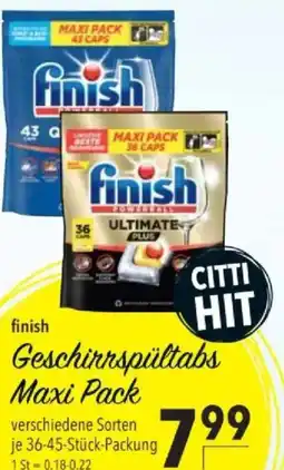 Citti Geschirrspültabs Maxi Pack tilbud
