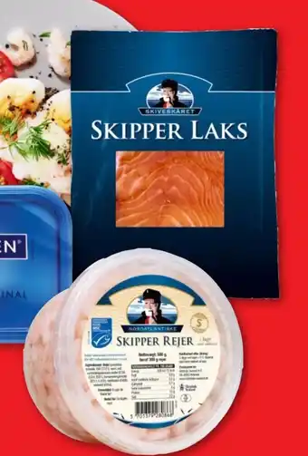 Skipper / Capella Rejer eller koldrøget laks