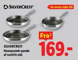 Lidl Silvercrest Honeycomb-pande af rustfrit stål tilbud