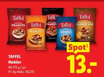 Lidl Taffel Nødder tilbud