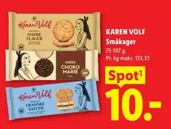 Lidl Karen Volf Småkager tilbud