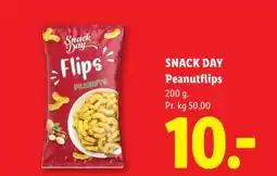 Lidl Snack day Peanutflips tilbud