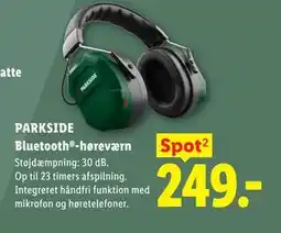 Lidl PARKSIDE Bluetooth -høreværn tilbud
