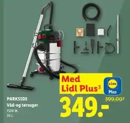 Lidl PARKSIDE Våd-og tørsuger, App-pris tilbud