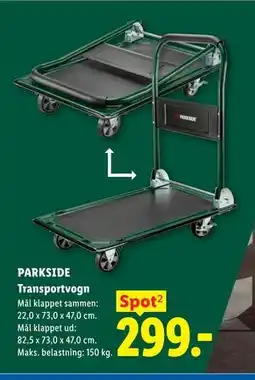 Lidl PARKSIDE Transportvogn tilbud