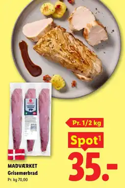 Lidl Madværket Grisemørbrad Pr. 1/2 kg tilbud