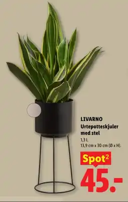 Lidl Livarno Urtepotteskjuler med stel tilbud