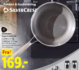 Lidl SilverCrest Pande af rustfrit stål tilbud