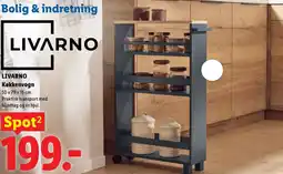 Lidl Livarno Køkkenvogn tilbud