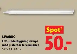 Lidl Livarno LED-underbygningslampe med justerbar farvenuance tilbud