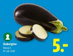 Lidl Aubergine tilbud