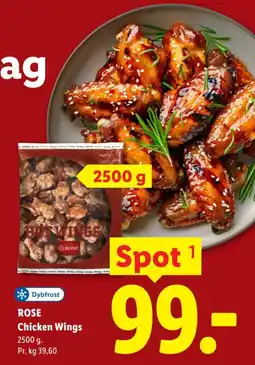 Lidl Rose Chicken Wings tilbud