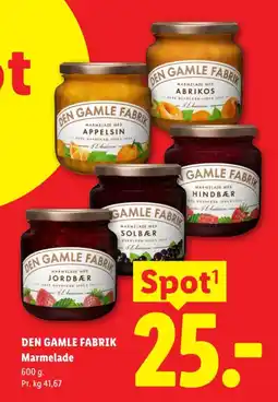 Lidl Den Gamle Fabrik Marmelade tilbud