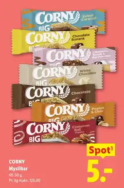 Lidl Corny Myslibar tilbud