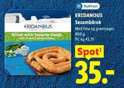 Lidl Dybfrost Eridanous tilbud