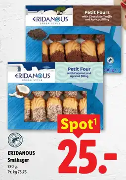 Lidl Eridanous Småkager tilbud