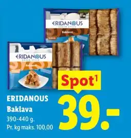Lidl Eridanous Baklava tilbud