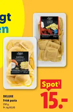 Lidl Deluxe Frisk pasta tilbud