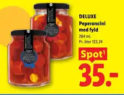 Lidl Deluxe Peperoncini med fyld tilbud