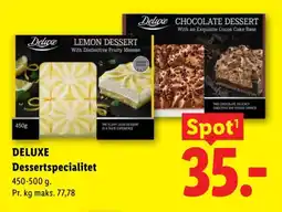 Lidl Deluxe Dessertspecialitet tilbud