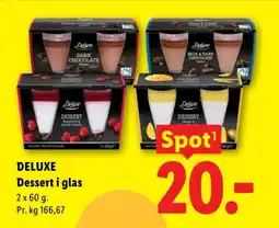 Lidl Deluxe Dessert i glas tilbud