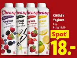 Lidl Cheasy Yoghurt 1 kg tilbud