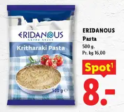 Lidl Eridanous Kritharaki Pasta tilbud