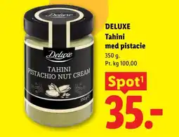 Lidl Deluxe Tahini med pistacie tilbud