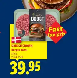 Lidl Danish Crown Burger Boost tilbud