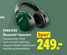 Lidl Parkside Bluetooth®-høreværn tilbud