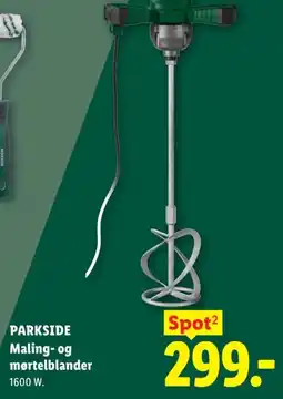 Lidl Parkisde Maling- og mørtelblander tilbud