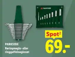 Lidl Parkside Rørtopnøgle- eller ringgaffelnøglesæt tilbud
