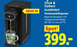 Lidl Click & Collect Silvercrest Varmtvandsdispenser tilbud