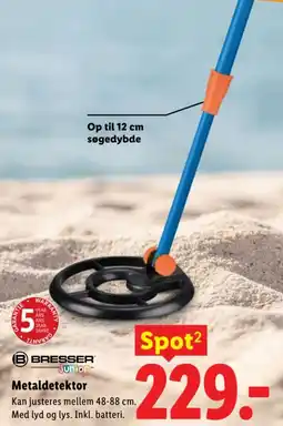 Lidl Bresser junior- Metaldetektor tilbud