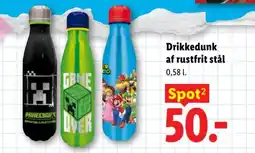 Lidl Drikkedunk af rustfrit stål tilbud