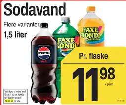 ABC Lavpris Sodavand tilbud