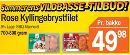 ABC Lavpris Rose Kyllingebrystfilet tilbud