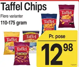 ABC Lavpris Taffel Chips tilbud