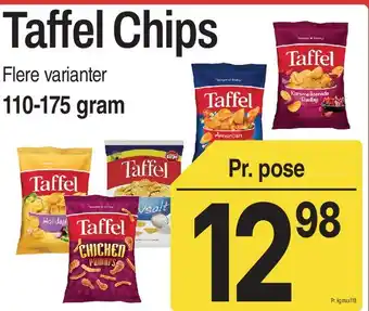ABC Lavpris Taffel Chips tilbud
